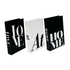3 Pieces Decorative Fake Books