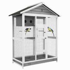 Wooden Aviary Flight Bird Cage