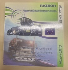Maxon CM10 Multi European CB Radio 80CH  - Opened Never Used.
