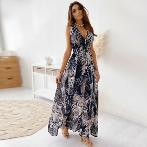 Womens floral boho long - floral,