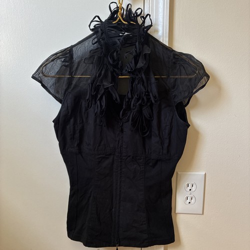 Anne fontaine black sleeveless - black,