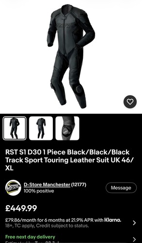Rst piece leathers 46 - 46, eu