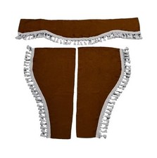 Plush Velvet Curtains Brown