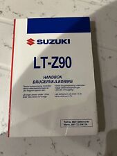Suzuki LT Z90 Quad Factory Owners Riders Manual Hand-Book