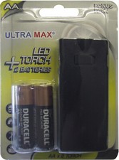 Ultra Max LED Torch and 2 x AA