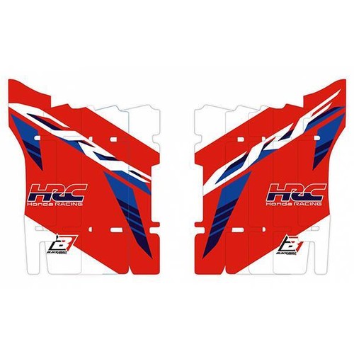 Honda radiator cover decals - radiator,