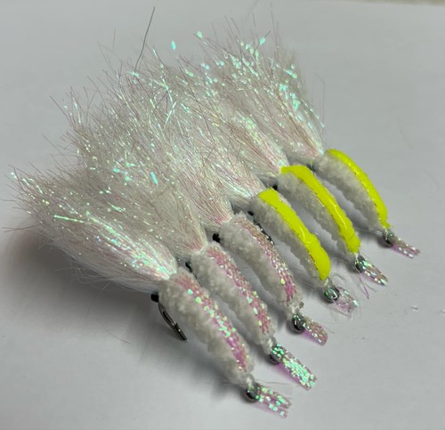 Shrimp flies sea bass fly - x3,
