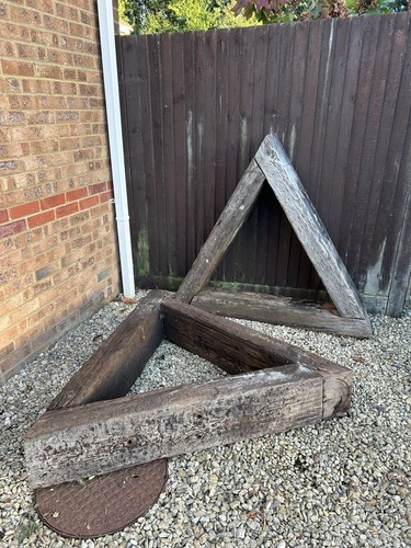 Reclaimed wood railway sleeper - reclaimed,