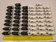 50 x 12V USB CAR CHARGER 1A