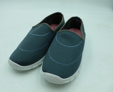 DAMART Grey Stretch Fabric Casual Flat Slip On Shoe Size 7 BNWOB