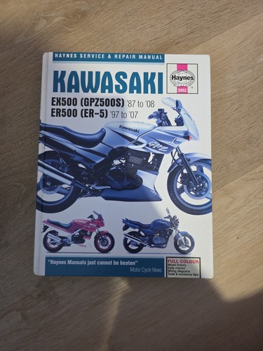 Haynes manual kawasaki gpz - haynes,