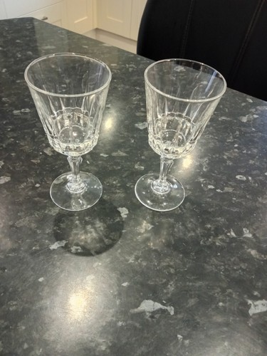 Pair vintage crystal - pair, of