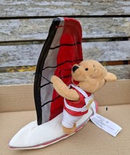 Vintage 2000 Disney Store Winnie The Pooh Windsurfing Beanie With Tag Rare