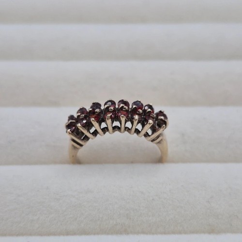 Antique garnet sterling silver - antique,