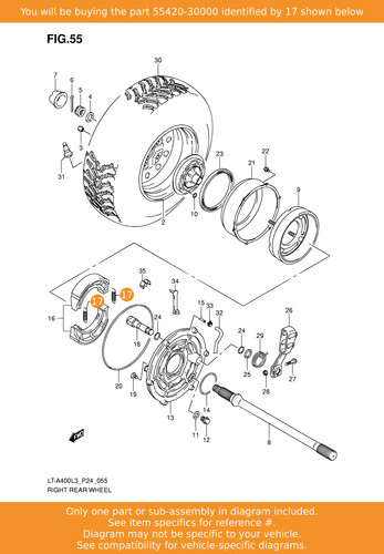 Suzuki spring brake shoe - suzuki,