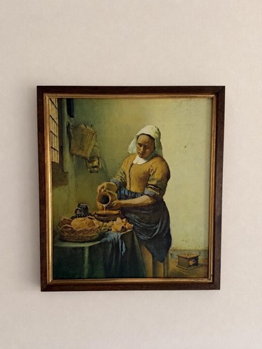 The milkmaid framed - print, by