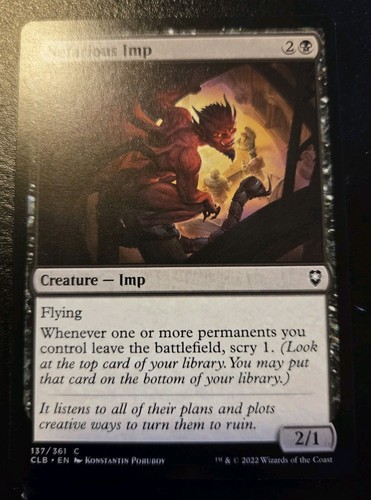 Nefarious imp 137 361 - 137/361, common