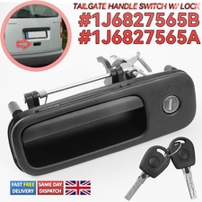 Car Tailgate Handle Lock & 2 Keys Kit for VW Golf MK3 MK4 1J6827565B 1J6827565A