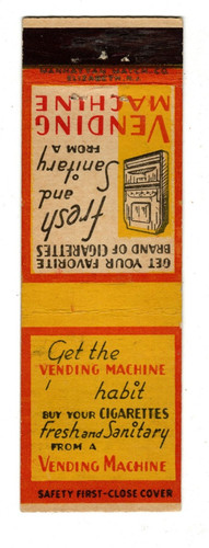 Cigarette vending machine - vending,
