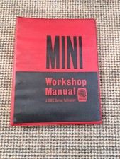 Original 1960s MINI Workshop Manual Original BMC Service AKD 4061