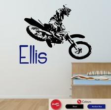 Personalised Motocross Wall