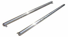 Stainless Steel SIDE & ROOF Bars Rounded Ends for Volkswagen Transporter T5 LWB