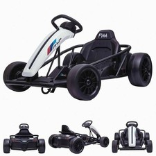 RiiRoo MaxDriftz Go Kart Kids 2x12v Electric Ride on Battery Go Kart