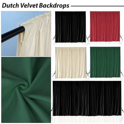 Dutch velvet fabric backdrop - dutch,