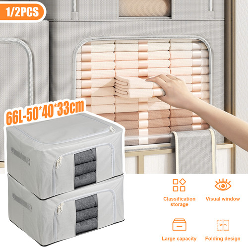 2pcs collapsible storage bin - 2pcs,