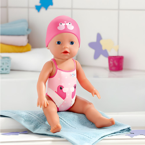 Baby born first swim girl - baby, my