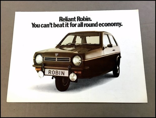 1977 reliant robin - robin, 3-wheeled