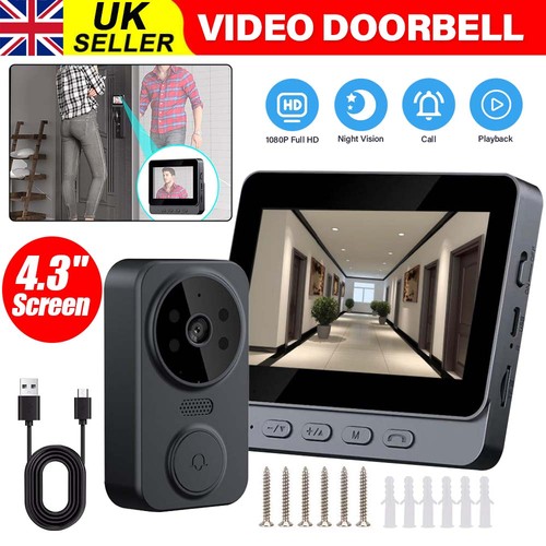 Wireless video doorbell - video,