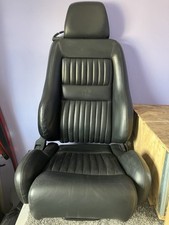 Alfa Romeo Spider 916 GTV Black Momo Drivers UK Front Seat Fluted Phase Two