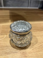 Edwardian Glass Pot with