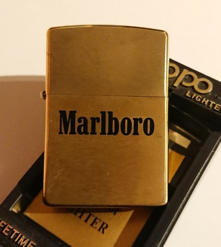 Vintage marlboro brass - marlboro, zippo