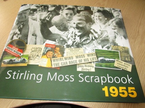 Stirling moss scrapbook 1955 - stirling,