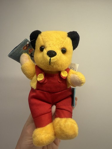 Sooty beanie plush toy golden - plush,