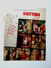 Knitting In your Lifestyle Knitting Pattern Booklet Woman's Own Vintage 1971