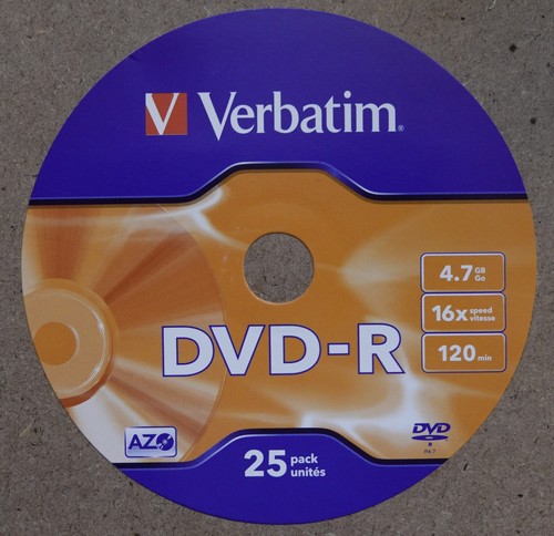 Verbatim recordable dvds - 18,