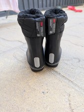 Black thinsulate warm lined cuff wellies ( NEXT) Baby size 3 / Eur 19/ Brand new