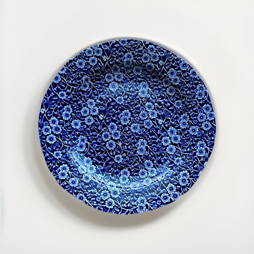 Burleigh blue calico dinner - blue,