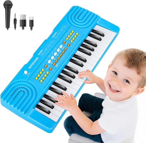 Kids piano keyboard - piano, for