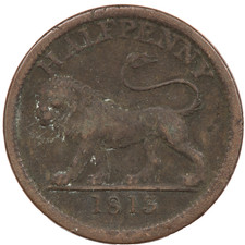 1813 WALTHAMSTOW HALFPENNY