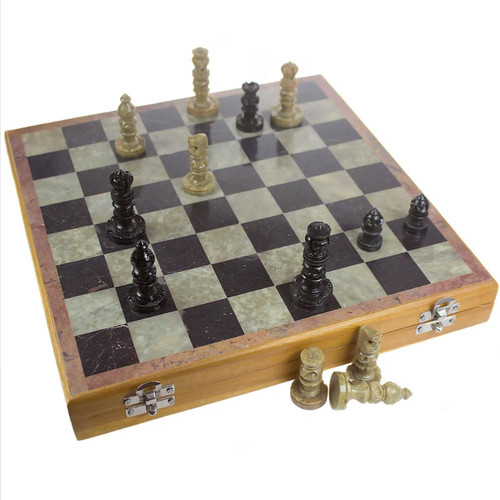 Wooden chess board - chess,