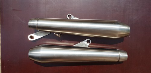 Triumph street twin silencers - triumph,