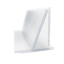 New 2Pcs 8mm Greenhouse Sheet Clear Polycarbonate Roofing Replacement Panels UK