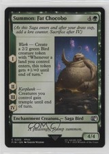 Summon: Fat Chocobo Magic