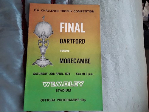 Football programme a - football, f.a