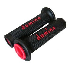 DOMINO knobs RED BLACK 120