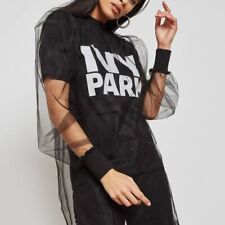 Ivy Park Black T-Shirt Dress